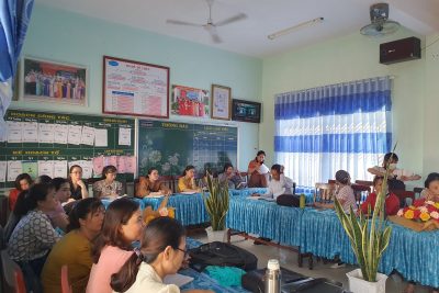 Tập huấn “Đánh giá kết quả học tập môn tiếng Việt lớp 1,2,3 theo khung năng lực” năm học: 2022-2023