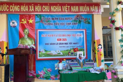 Tổ chức ngày đọc sách cấp trường năm học 2024-2025